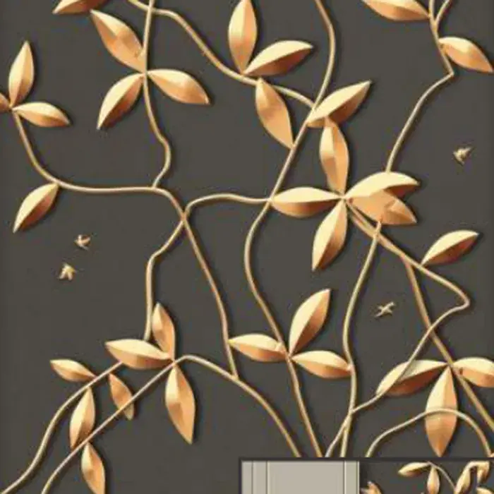 Tridant Wallpaper Decorative Glass Films design 3 in Greater Noida West