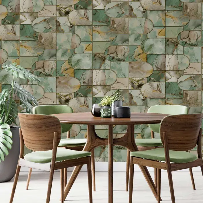 Tridant Wallpaper Wallpaper Installation design 2 in Greater Noida West
