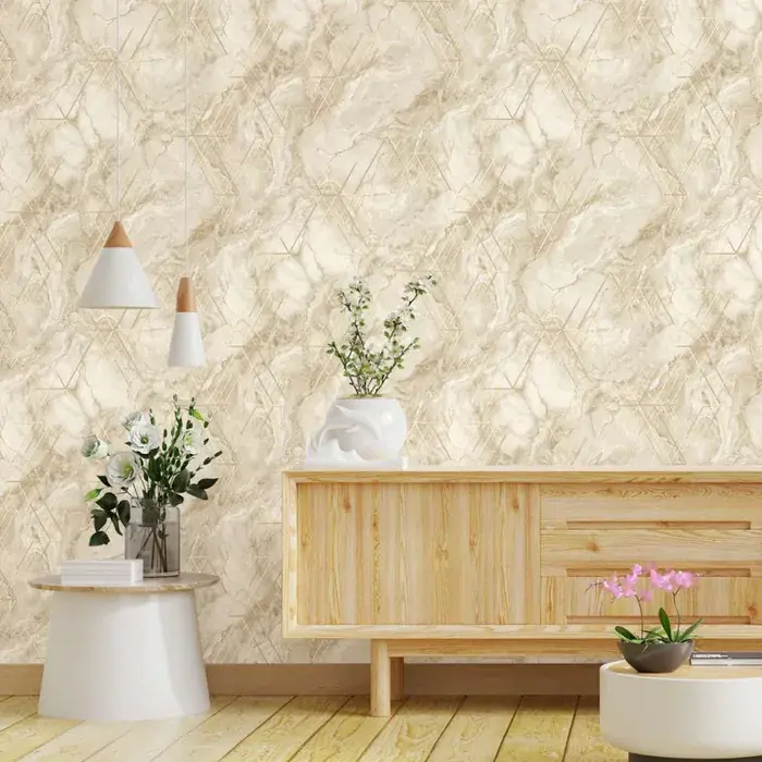 Tridant Wallpaper Wallpaper Installation design 5 in Greater Noida West
