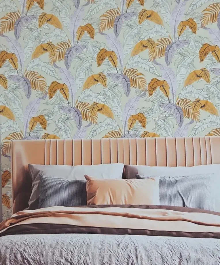 Tridant Wallpaper Curtains & Blinds design 4 in Greater Noida West
