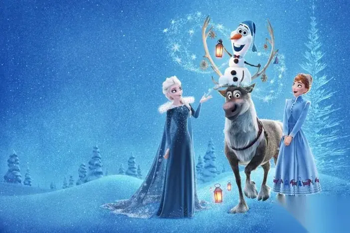 Frozen Winter Adventure wallpaper design by Tridant Wallpaper in Greater Noida West